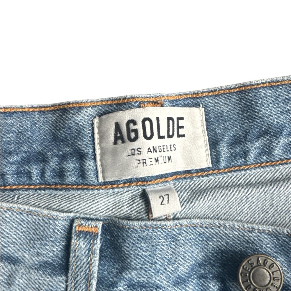 Agolde Classic Blue Denim Jeans